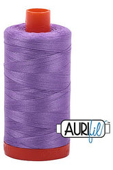 Aurifil Mako 50wt Cotton 1300 m 1422 yd. spool - 2520 Violet